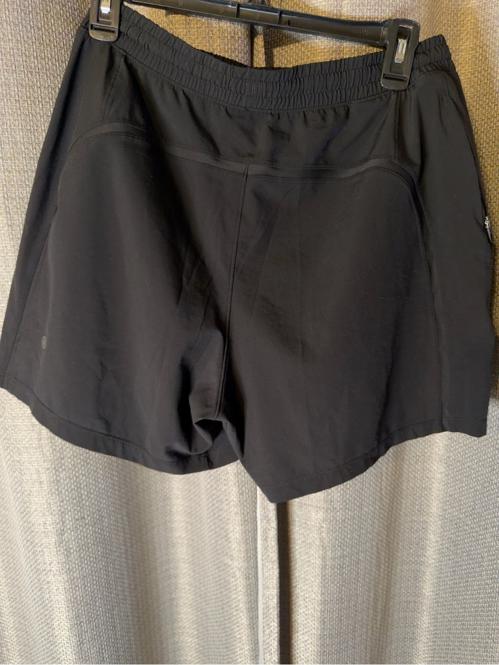 lululemon athletica Black Athletic Shorts with Zipper Pockets - Picture 3 of 4
